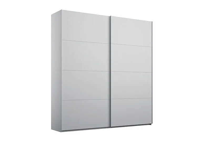 Formes Decor 2 Door Slider Wardrobe - Silk Grey