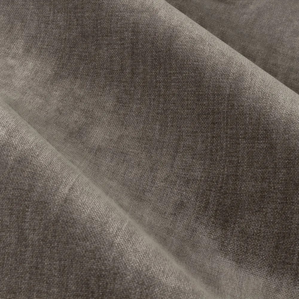 Yard Heavy Chenille Blackout Pencil Pleat Curtain Pair in Beige 4