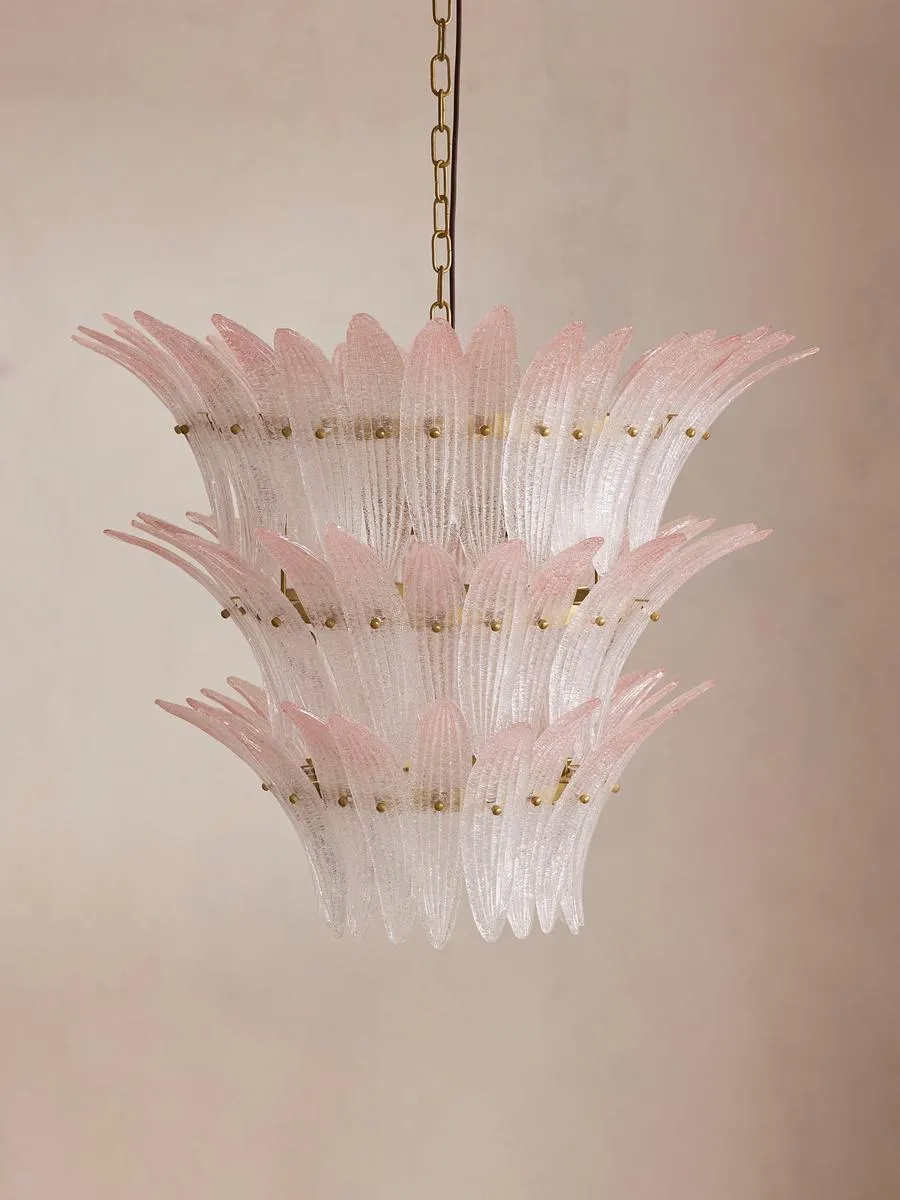 Treviso Chandelier, Pink