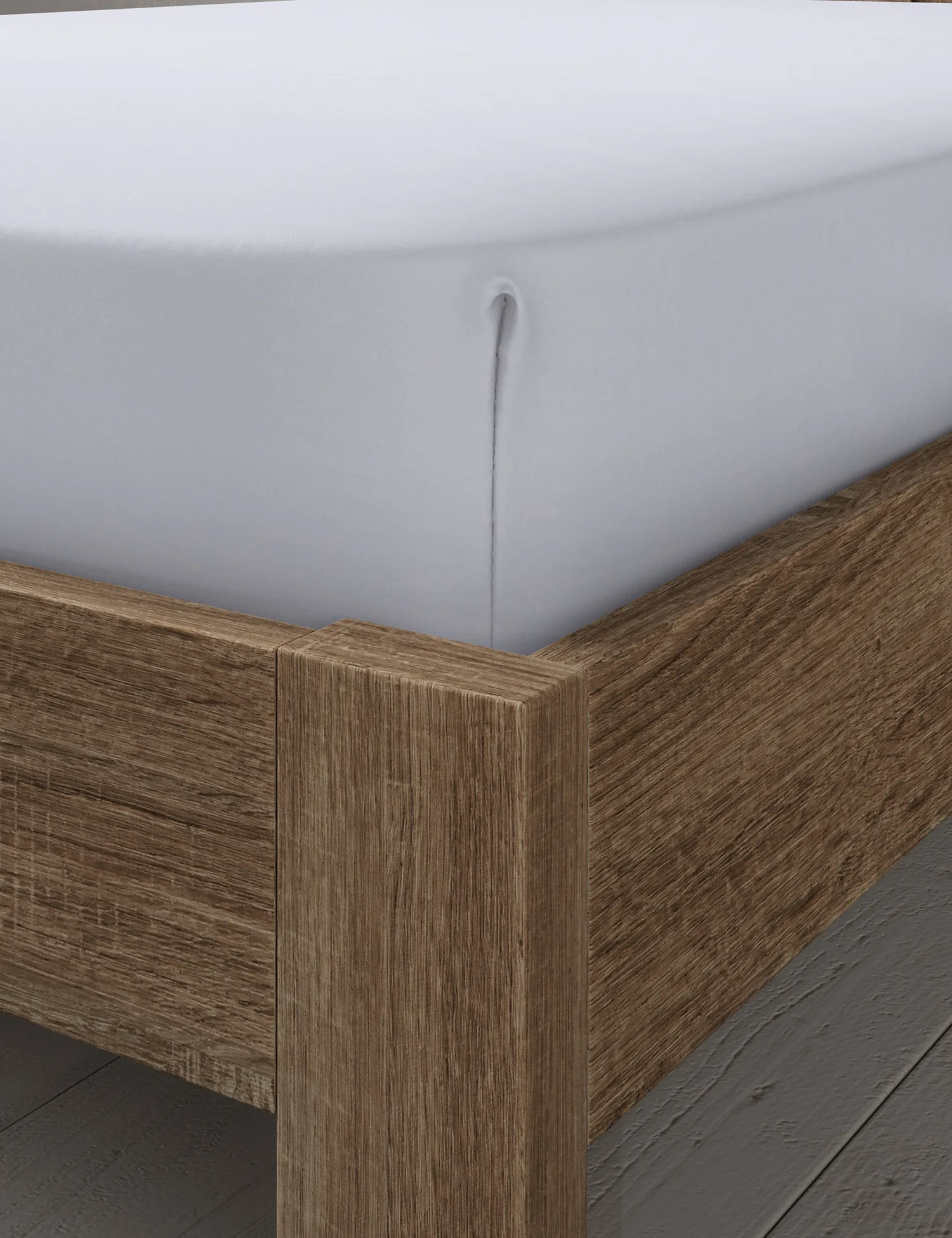 M&S Pure Cotton 300 Thread Count Fitted Sheet