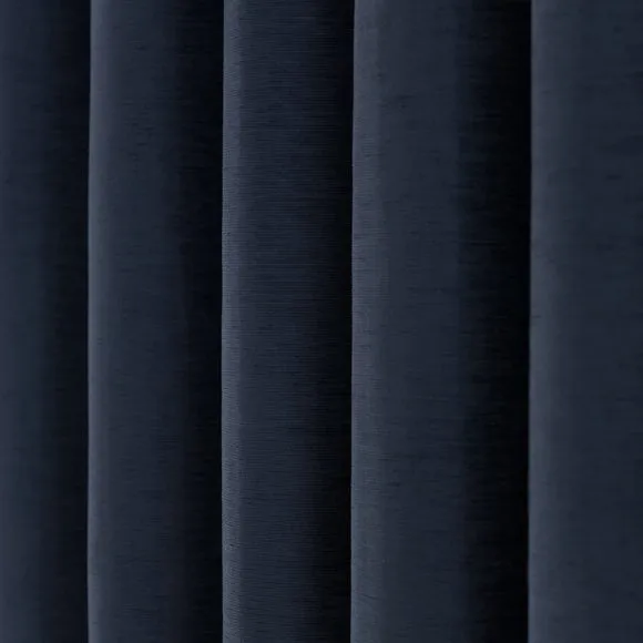 Genoa Chenille Blackout Eyelet Curtains 3