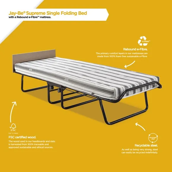 Jay-Be Supreme Airflow Fibre Folding Bed 5