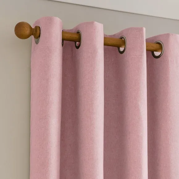 Luna Brushed Eyelet Curtains (Blackout Available) 1