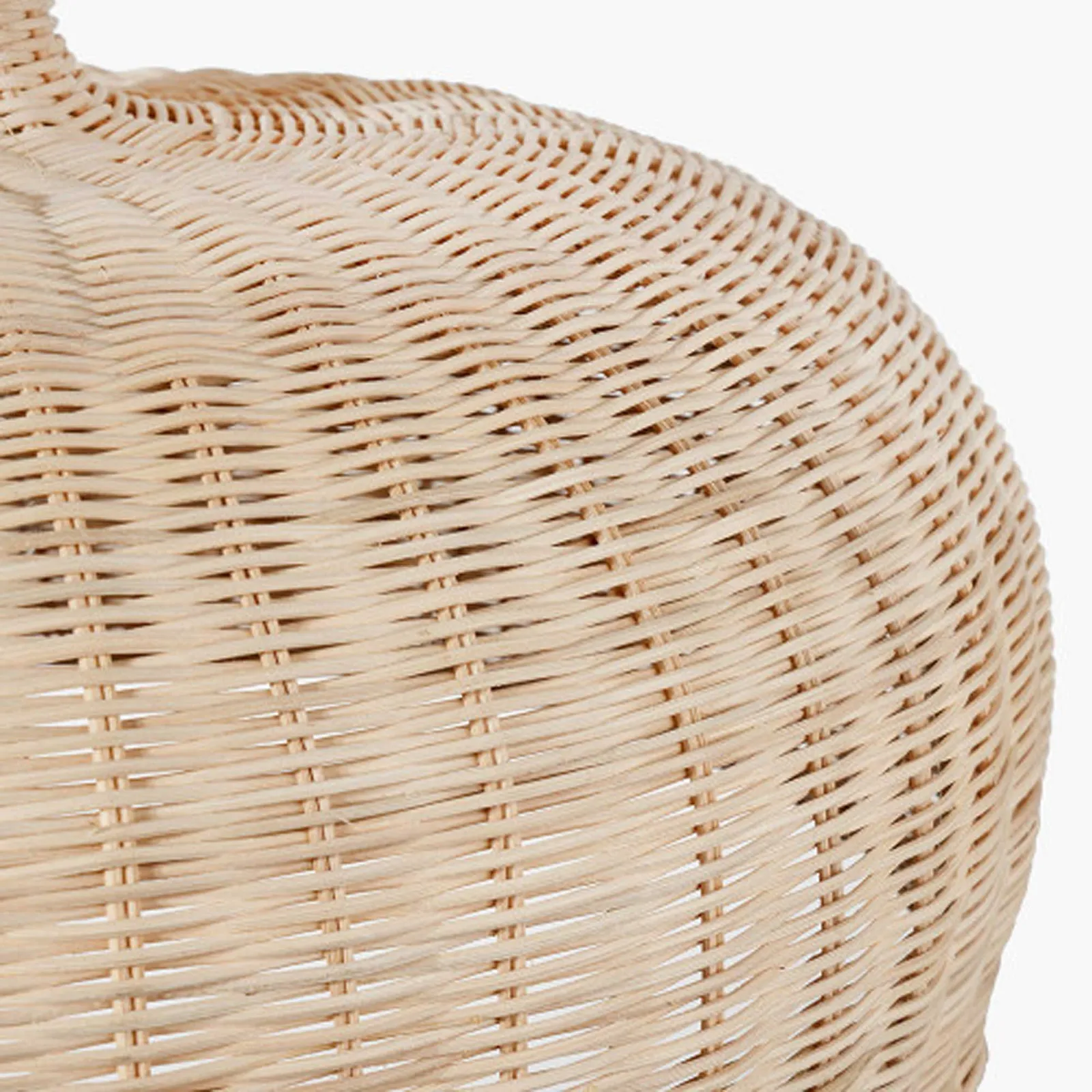 Rattan Dome Pendant Light, Neutral | Barker & Stonehouse 3