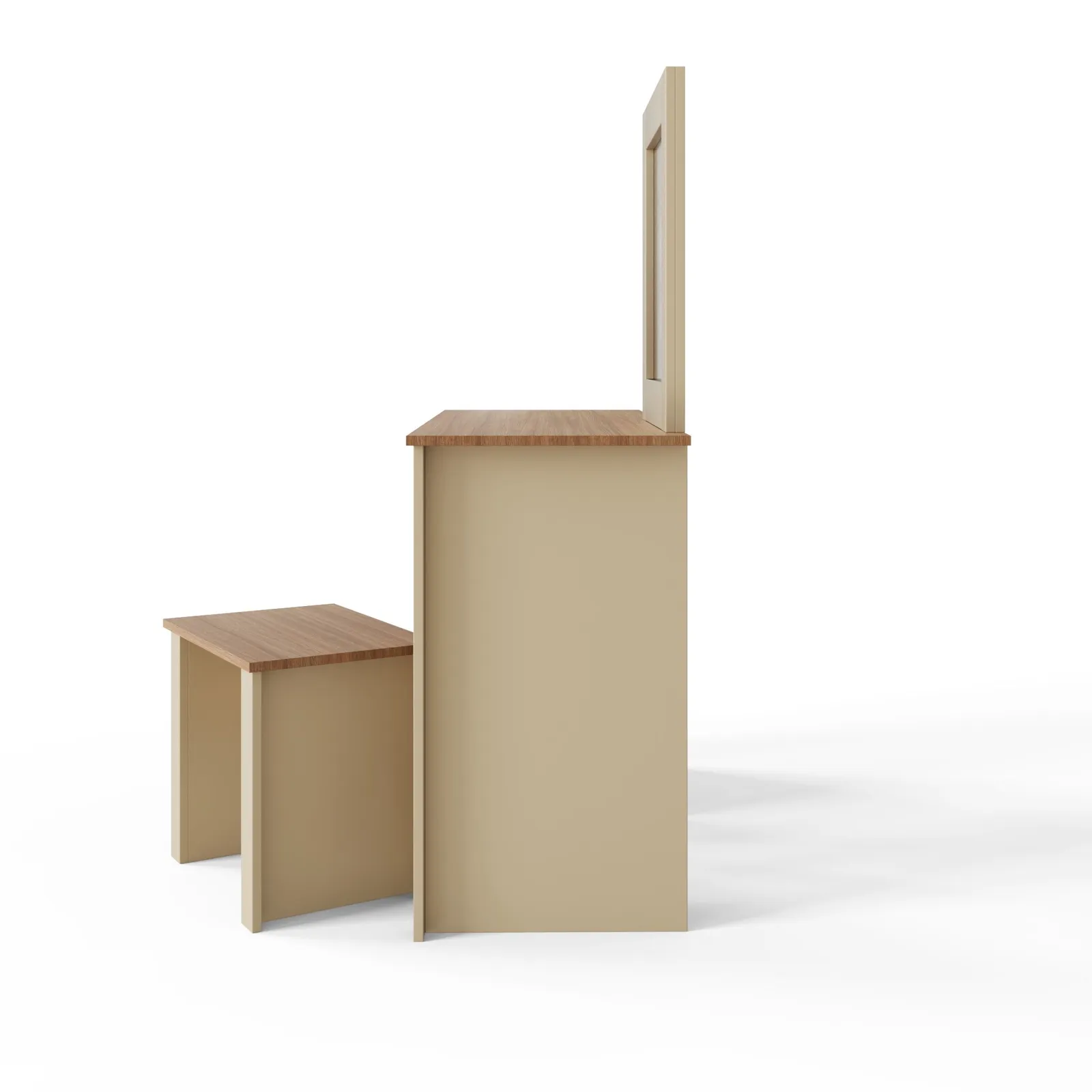 GFW Lancaster Dressing Table Set in Cream 5