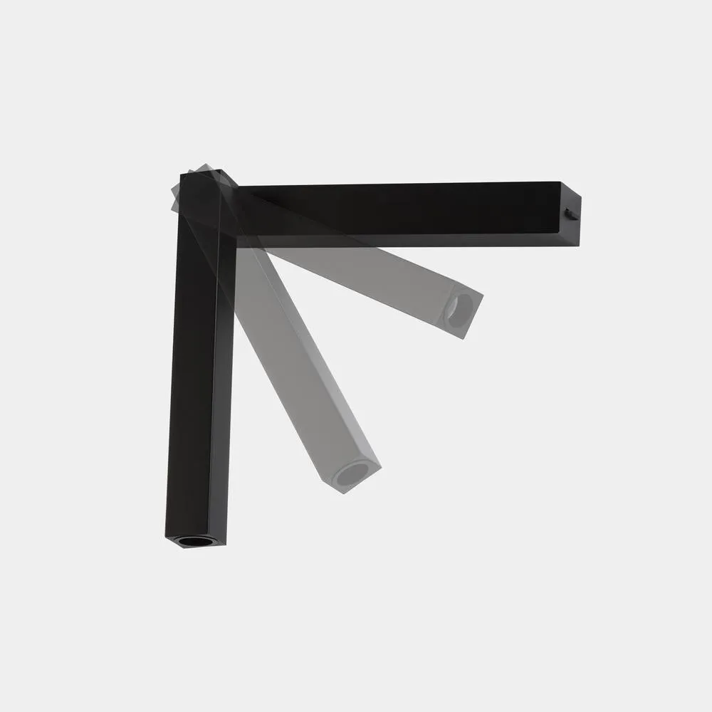 Netlighting Hall Reading Wall Light Black LED 3.5W 2700K On Off 2