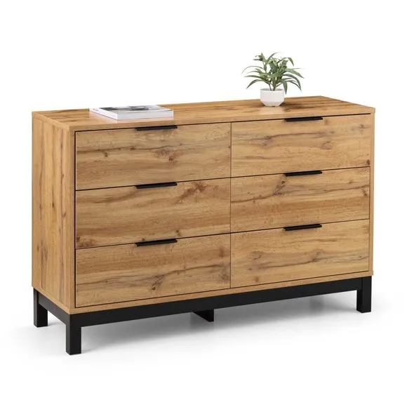 Bali Wide 6 Drawer Chest 3