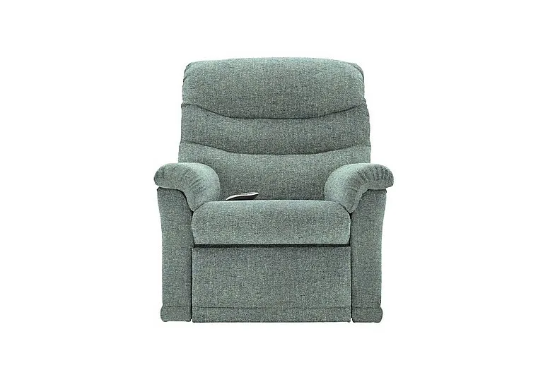 Malvern Fabric Rise and Recline Armchair - Dapple Kingfisher