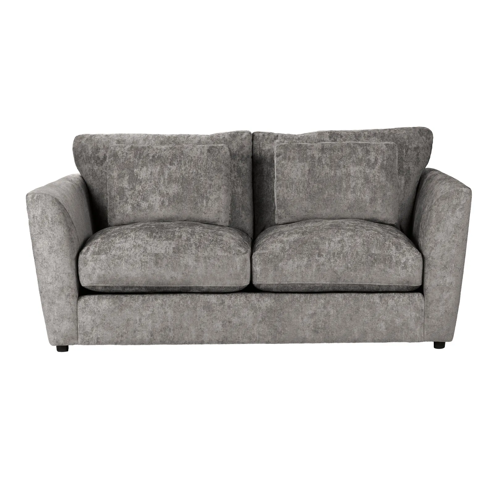 Esther Chenille 2 Seater Sofa Silver