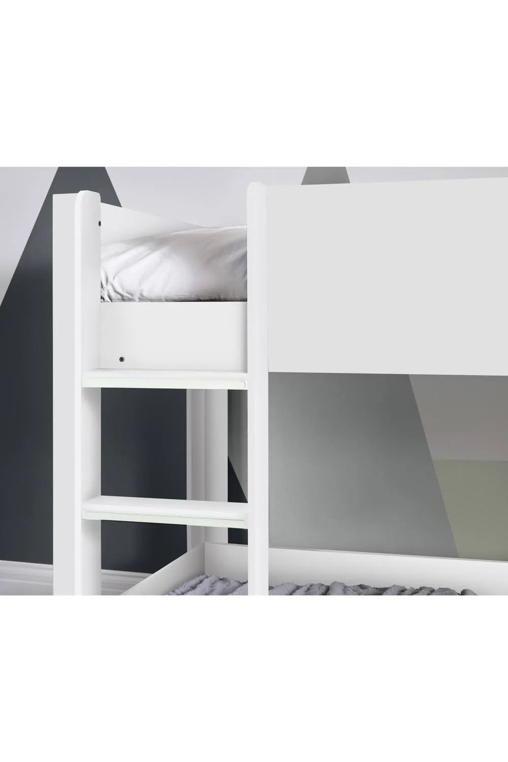 Julian Bowen Solomon Bunk Bed in White 5