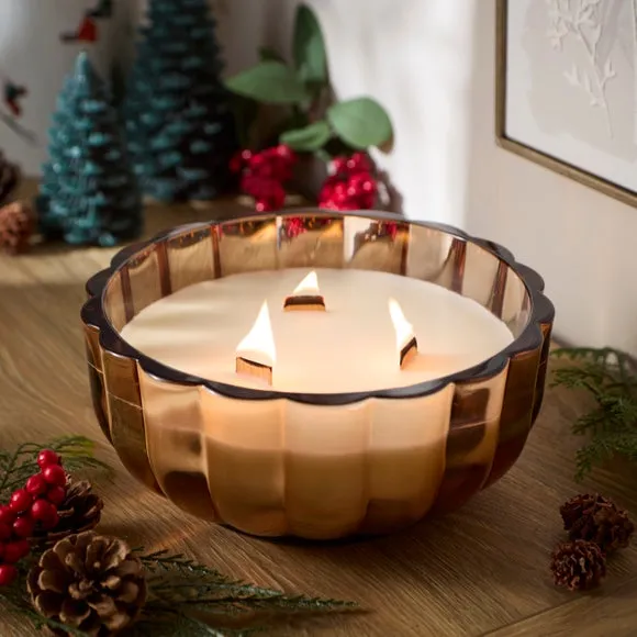Gingerbread Multi Woodwick Candle