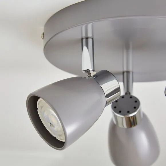 Alto 3 Light Semi Flush Spotlight 4