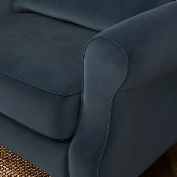 Millie Velvet Snuggle Chair 4