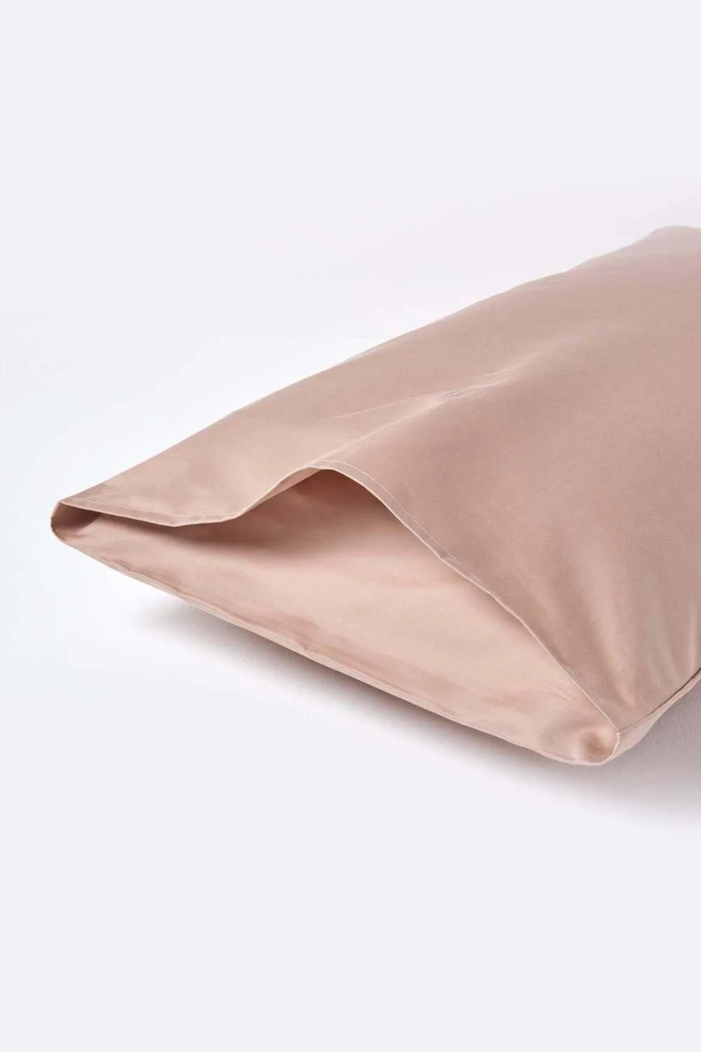 Homescapes Egyptian Cotton Housewife Pillowcase 1000 TC in Beige 3