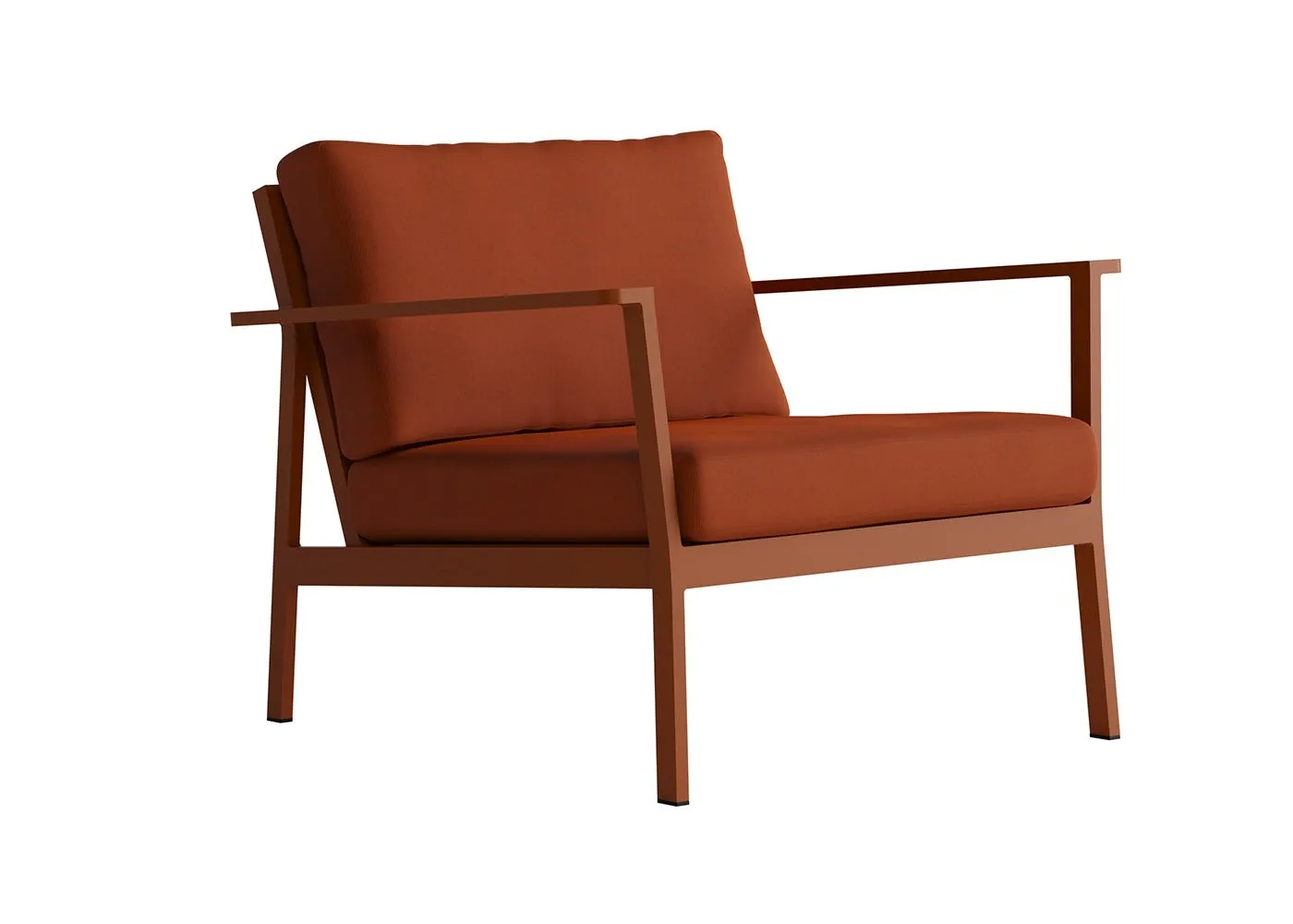 Case Eos Outdoor Sofa Armchair Rust 1