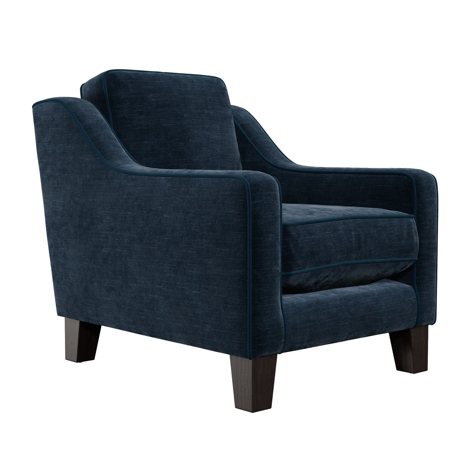 Renoir Armchair, Blue | Barker & Stonehouse 3