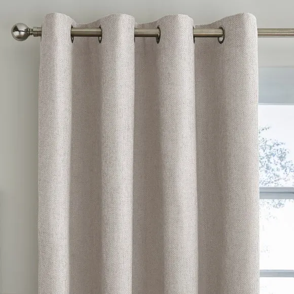 Ensley Chenille Blackout Eyelet Curtains 1