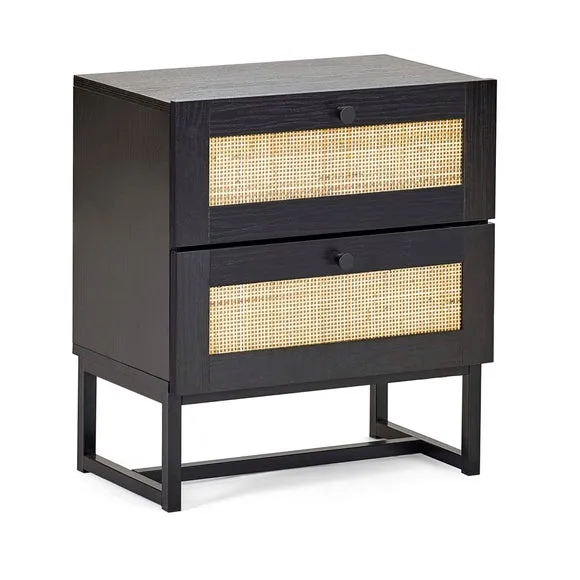 Padstow 2 Drawer Bedside Table 2