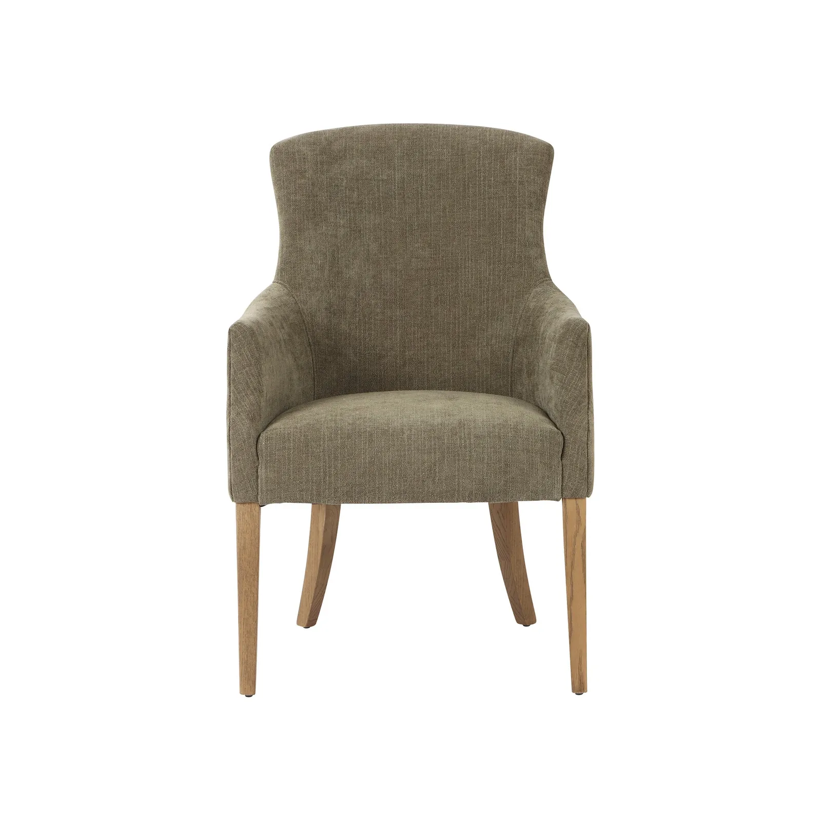 Lockwood Dining Armchair, Green Fabric | Barker & Stonehouse 3