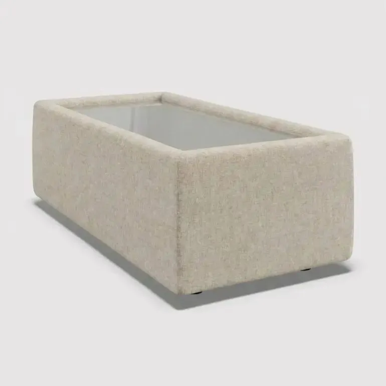 Lomax Rectangular Glass Top Table | Barker & Stonehouse