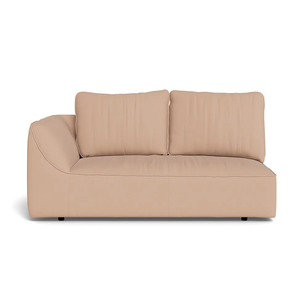 Heal's Morven Left Hand Facing 2 Seater Unit Capelo Linen-Cotton Rosedale 1
