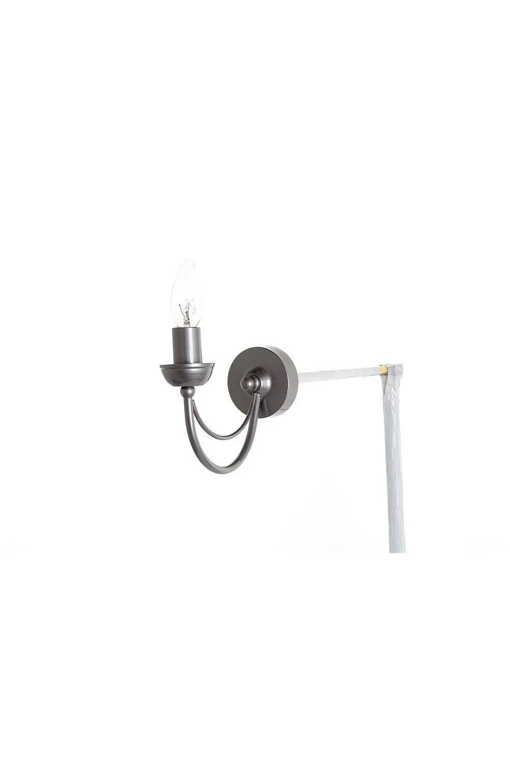 Netlighting Cirrus Light Natural Candle Wall Lamp in Black
