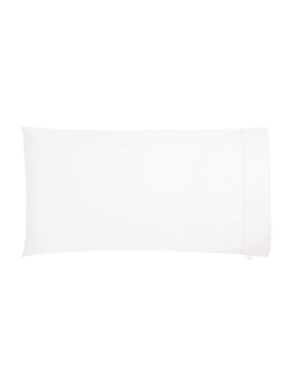 Bedeck of Belfast Pure Cotton Sateen Pillowcase Soft White