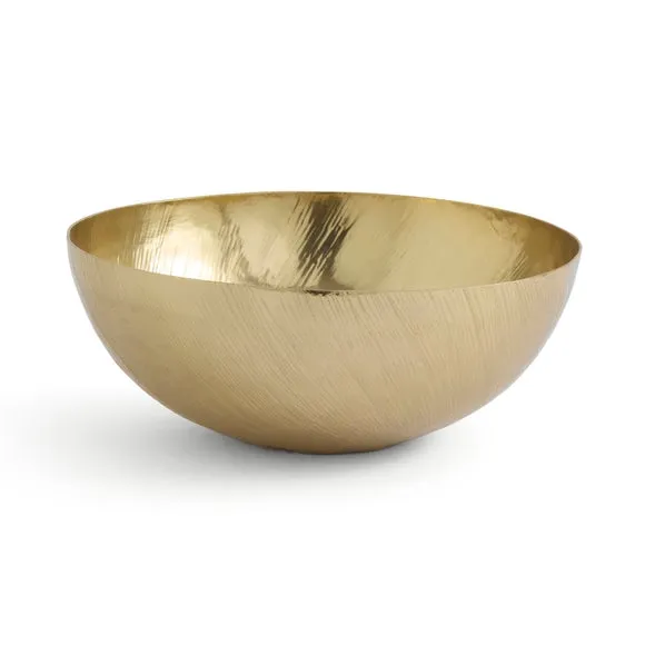 Gold Textured Aluminium Bowl 3