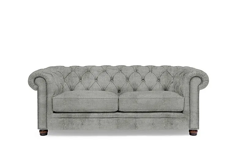 Shackleton 3 Seater Fabric Chesterfield Sofa - Doves Tale