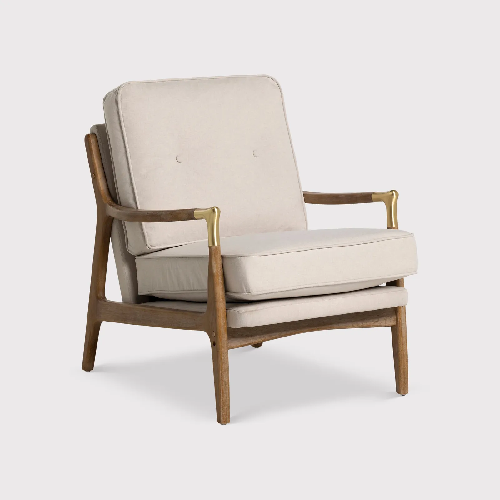 Merrin Armchair, Neutral Fabric | Barker & Stonehouse