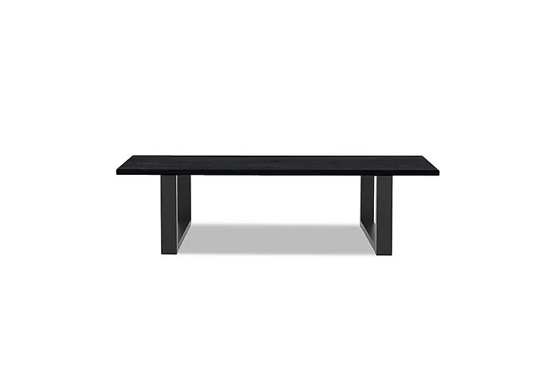 Terra Compact Dining Bench with U Shaped Legs - 140-cm