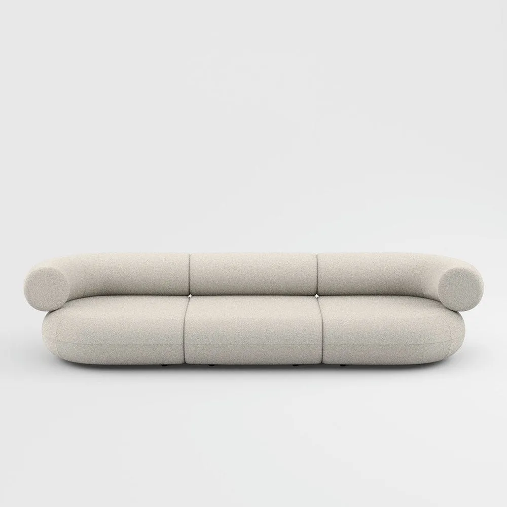Tom Dixon Fat 3 seater Sofa in Hallingdal fabric bright 2
