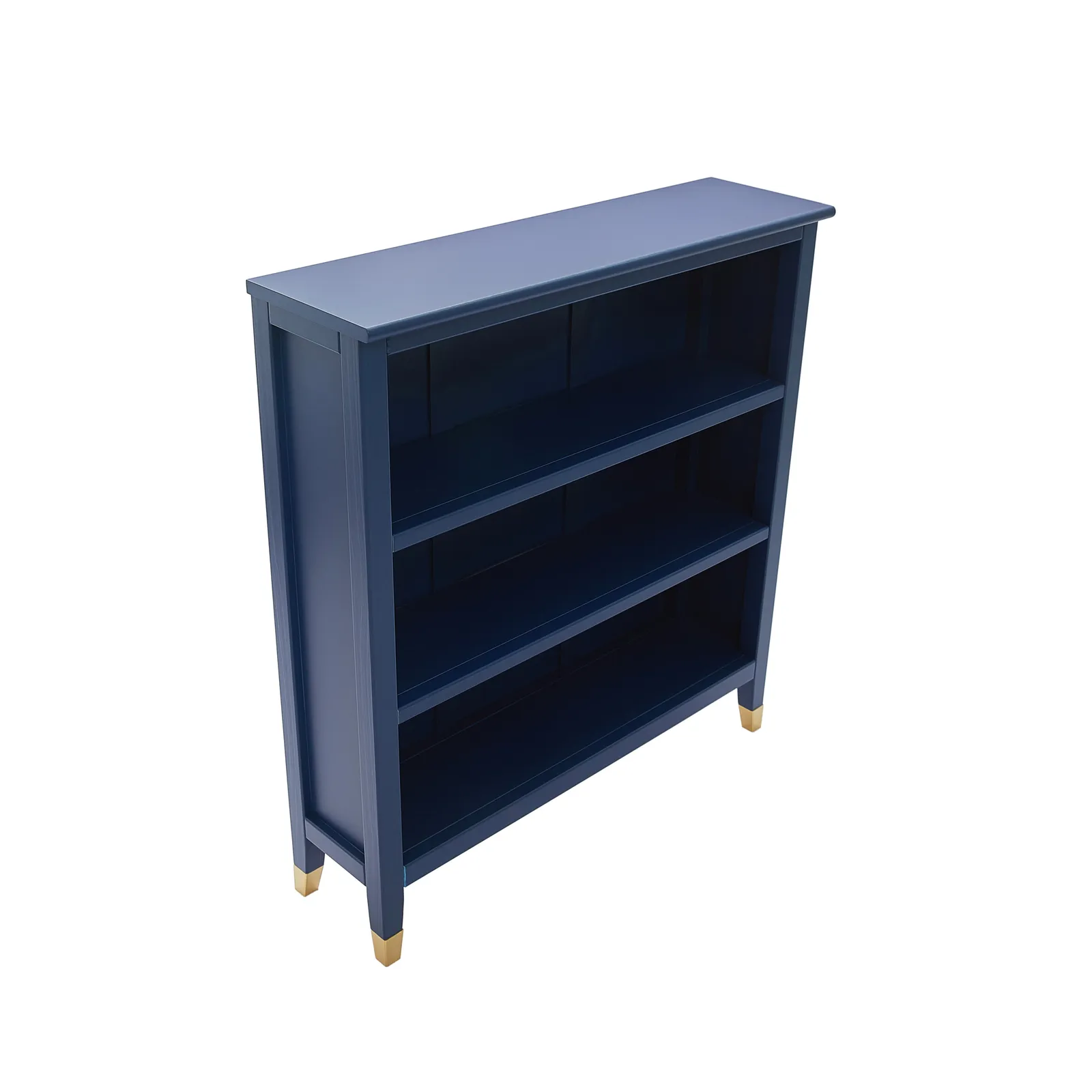 Cabinet Bits Palazzi 3 Tier Bookcase H97 W89 D25cm in Navy 2