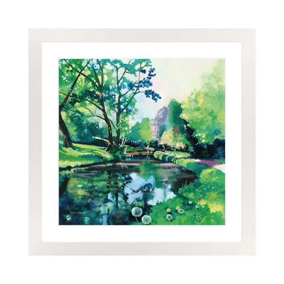 The Art Group Riverbank Reflections Framed Print 2