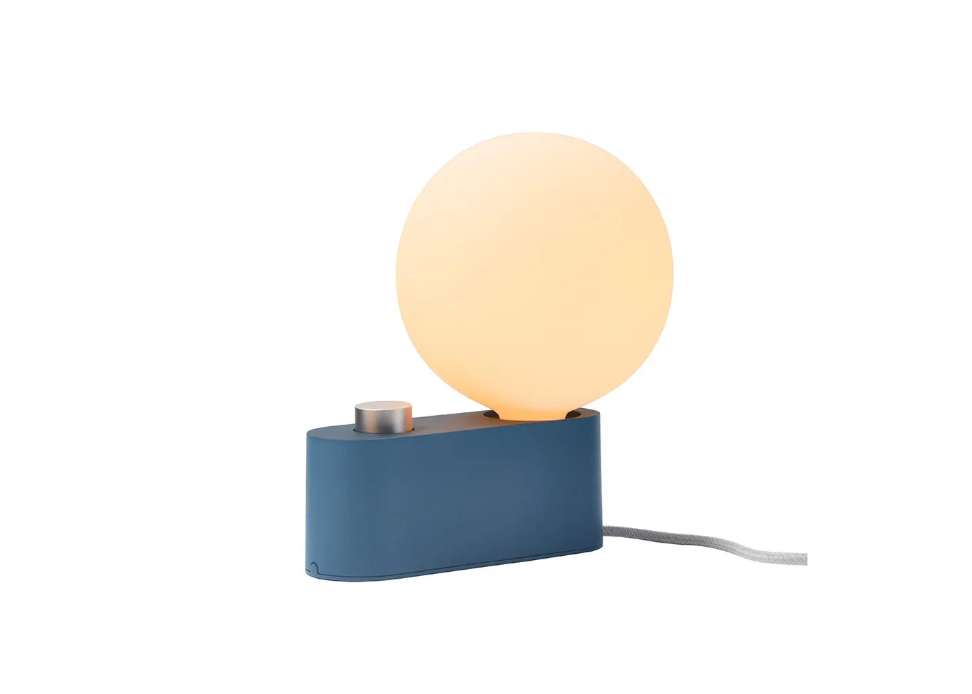 Tala Alumina Table and Wall Lamp Sapphire with Sphere IV Bulb 1