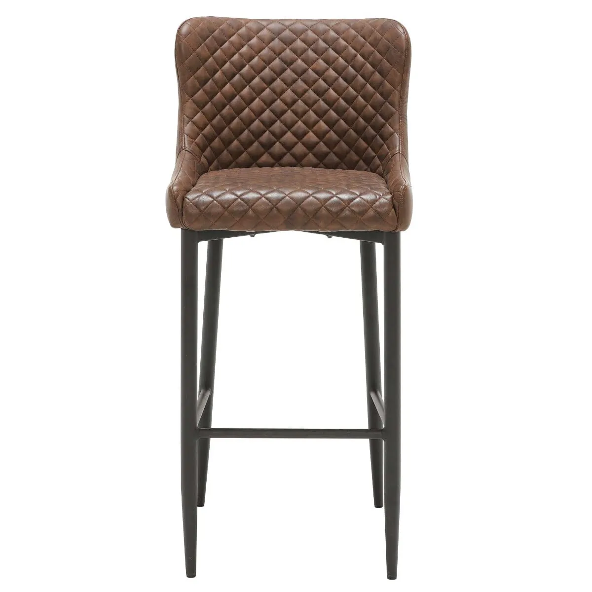 Rivington Barstool, Orange Velvet | Barker & Stonehouse 3