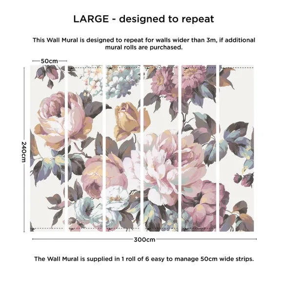 Floral Wall Mural 4