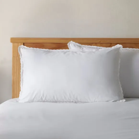 Pure Cotton Lace Duvet Cover & Pillowcase Set 3