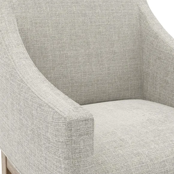 Piper Dining Chair, Faux Linen 6