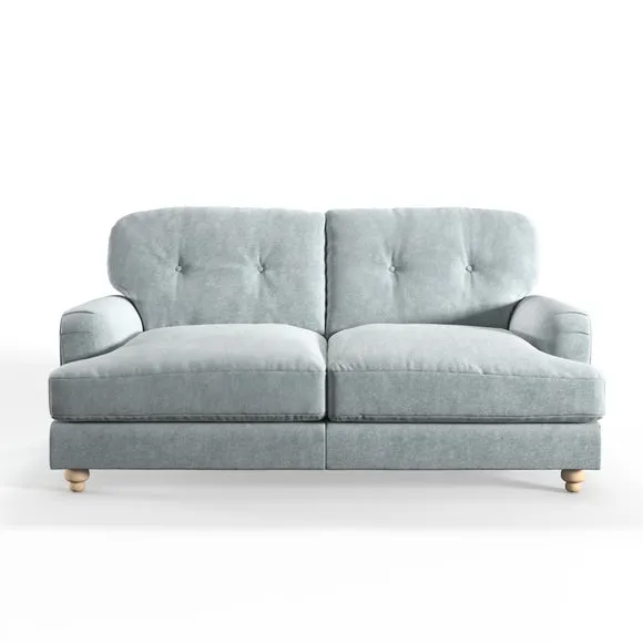 Martha Vintage Velvet 2 Seater Sofa 2