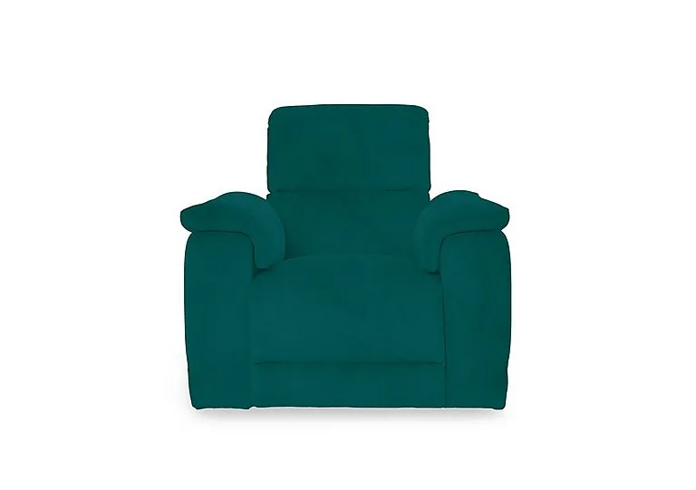 Genius Fabric Power Recliner Chair with Power Headrest - Opulence Teal
