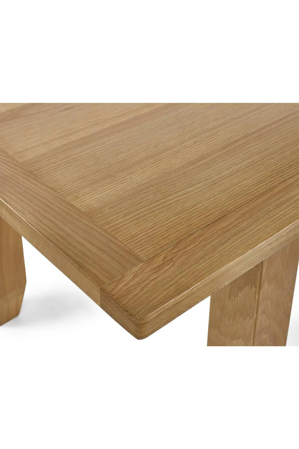 Julian Bowen Mallory Rectangular Extending 4-6 Seater Dining Table in Light Oak 6