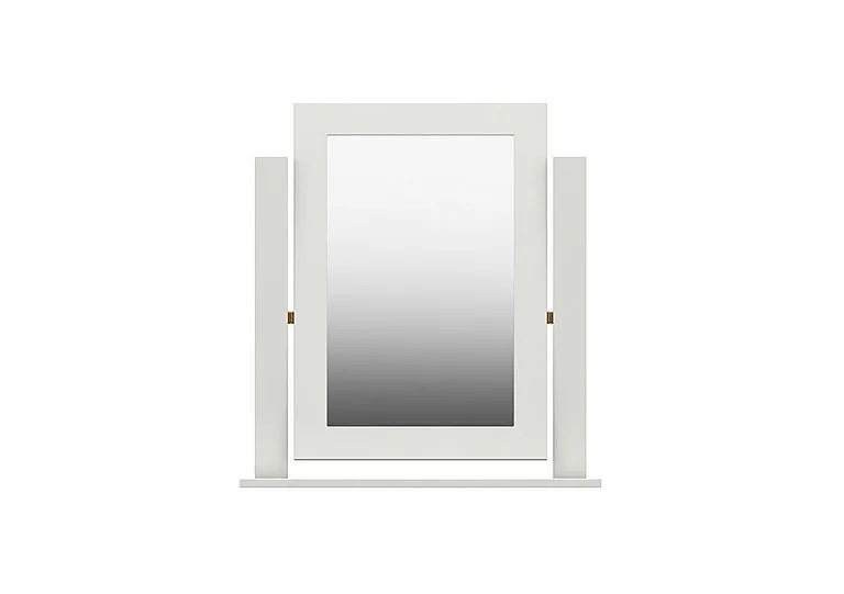 St Pancras Mirror - White