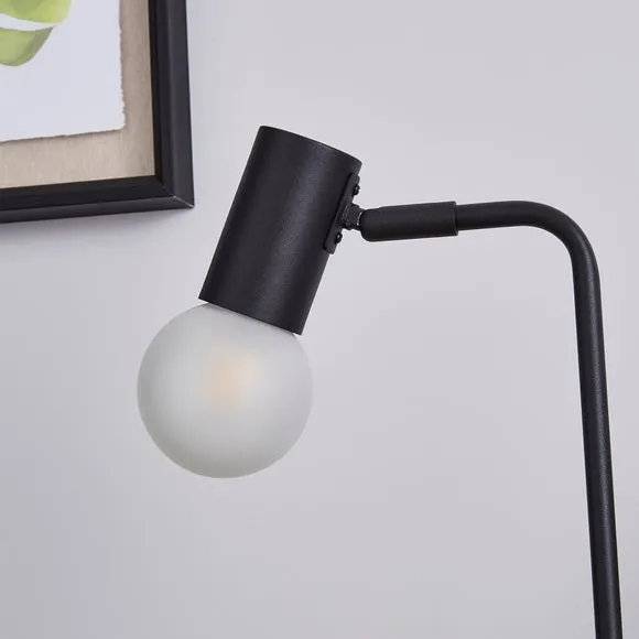 Bradford Matt Black Table Lamp 3