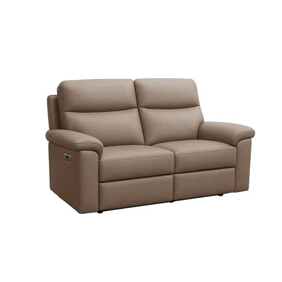 Aspire Toronto Leather Power 2 Seater Recliner Sofa 3