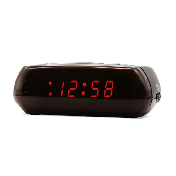 Acctim Miramar Black Alarm Clock 6