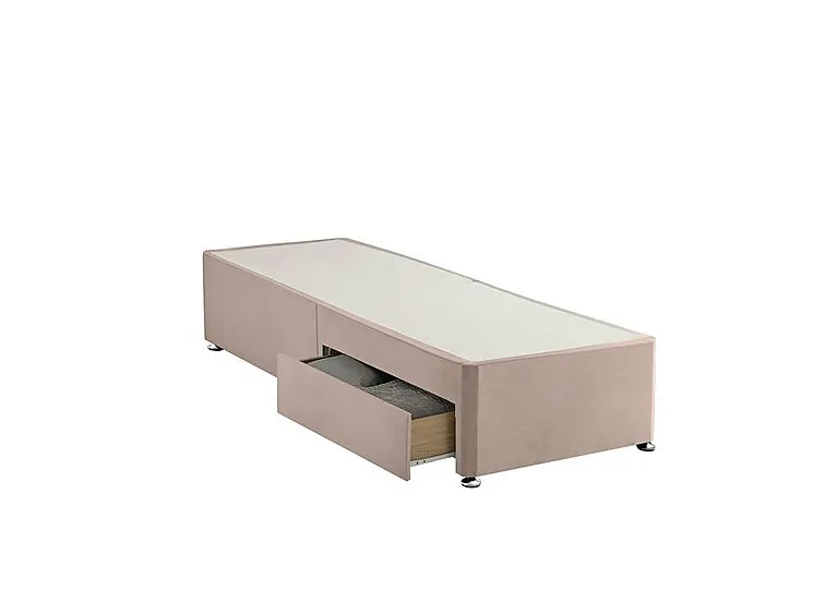 Divan Base - Single - Luxury Dusty Pink