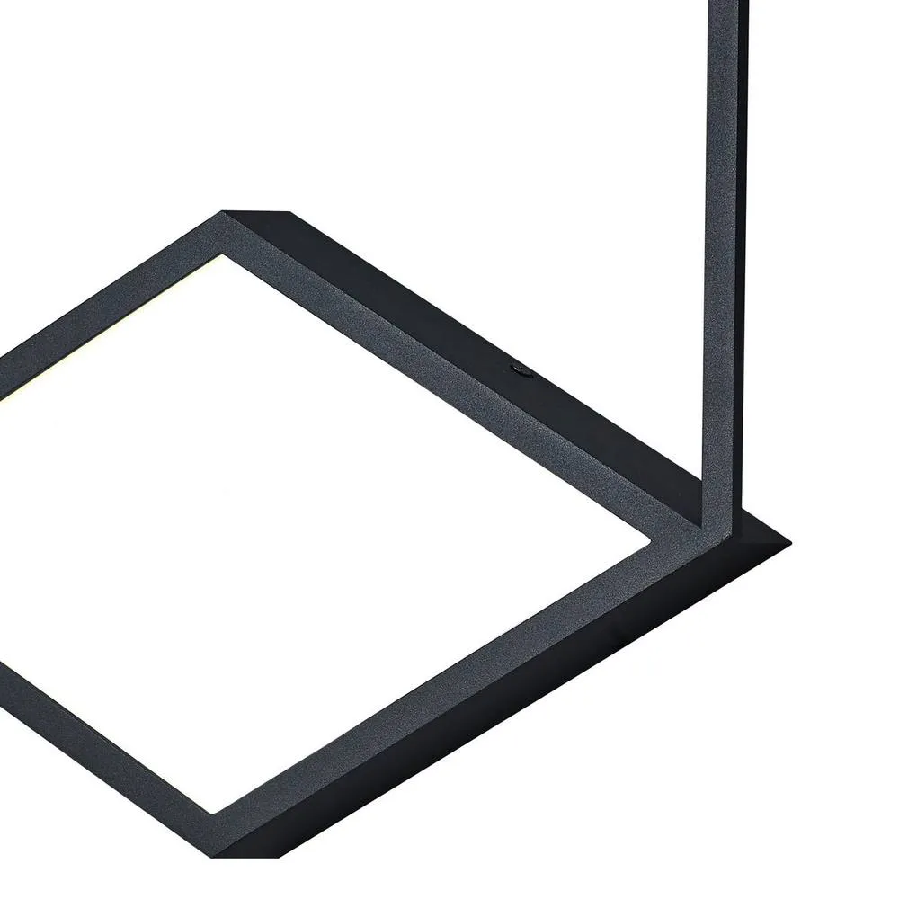 Netlighting Kubick CeilingWall Light 48W LED 3000K 2700lm Black 3yrs Warranty 3
