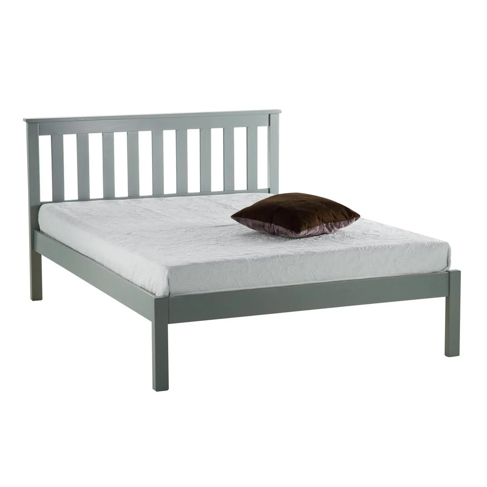 Denver Low End Bed Frame Grey