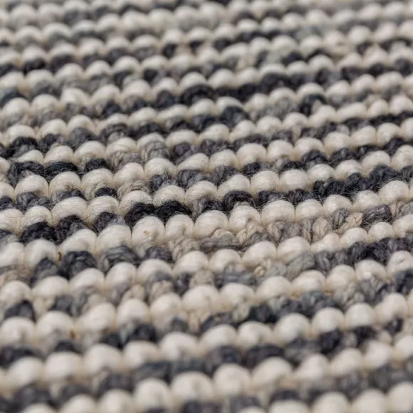 Nico Wool Woven Stripe Rug 2